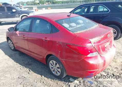 2015 Hyundai Accent Gls z USA, uszkodzony, nr VIN KMHCT4AE2FU871632